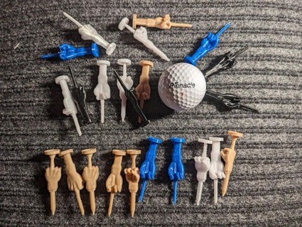 nouveauté golf tee drôle jouer catégorisé 3d print model - Mito3D