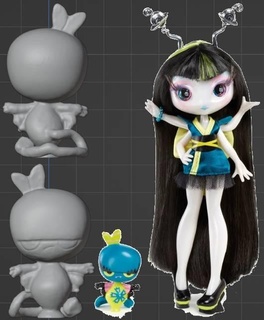 novi estrellas siento encargado tareas mascota reemplazo 10 muñeca personalizado accesorio 3d print model - Mito3D