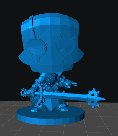 nox krosmaster spiel dofus wakfu arena figur 3d print model - Mito3D