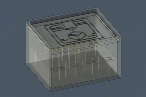 nozzel box boquilla caja boquillas vulcano 3d impresora accesorios 3d print model - Mito3D