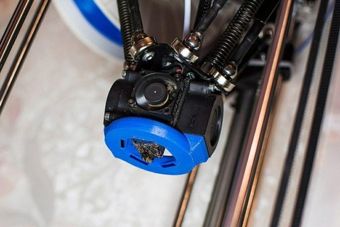 nozzle fan prism mini cooling 3d printer accessories 3d print model - Mito3D