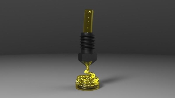nozzle lamp free led strip reddit decor 3d print model - Mito3D