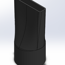 Düse Staubsauger tool Vakuum cleaner 3d print model - Mito3D