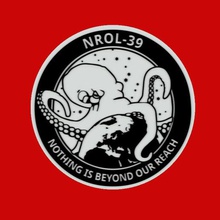 nrol-39 patch logo national reconnaissance office art signes logos signe aimant de réfrigérateur un 3d print model - Mito3D