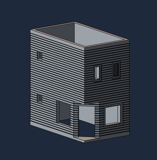 nscale diorama edificio 01 3d print model - Mito3D