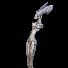 nubian queen hr giger tribute 3d print model - Mito3D
