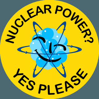 nuclear power - free energy logo Various clean environment art no war future 3d print model - Mito3D