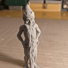 nude elf art puck tonttu garden christmas gnome pixie leprechaun 3d print model - Mito3D
