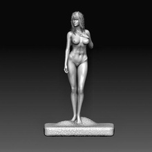 çıplak model insanlar karakter baş vücut kız yüksek poli Sanat 3d print model - Mito3D