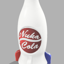 nuka cola - art deco game fallout 3d print model - Mito3D