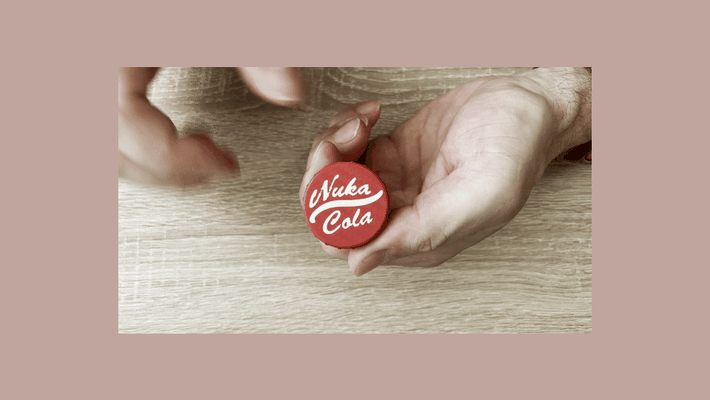 nuka cola effervescent multivitamin tablet container fallout box 3d print model - Mito3D