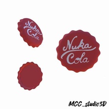 nuka Cola cair cápsula bebida 3d print model - Mito3D