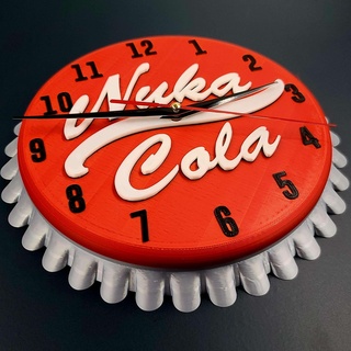 nuka coloa clock - fan art 3d print model - Mito3D