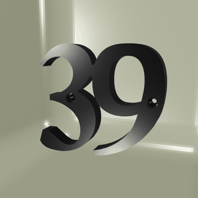 ro maison esconderijo podridão n 39 casa placa endereço portal figura poste boite aux cartas lettre sinal carraça colis 3d print model - Mito3D