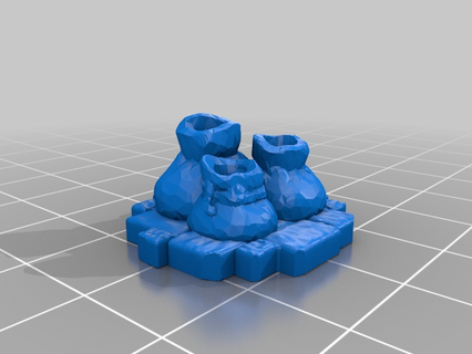numbered objective markers remix toy game 3d print model - Mito3D
