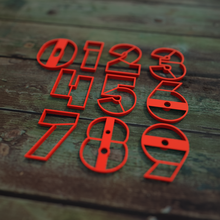 numbers cookie cutters bundle gadget alphabet cooking cutter letter letters number word text art 3d print model - Mito3D