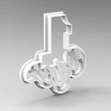 zahlen Ausstechformen tool Modell Stempel 3d-drucken bedruckbar ist Kuchen stl cookies 3d print model - Mito3D