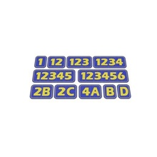 Nombres lettres bâtiment identification panneaux lettre 3d impression nombre 3d print model - Mito3D