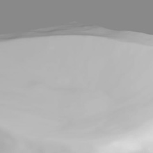 numisia çeşitli asteroid vesta krater 3d print model - Mito3D