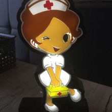 nurse leds lamp 3d print model - Mito3D