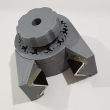 Noce cracker attrezzo composto planetario schiaccianoci Ingranaggio riduttore ingranaggi mano utensili 3d print model - Mito3D
