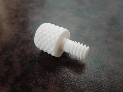 nut job knurled screw head Tools bolt button cap countersunk customizer factory fastener joiner model openscad parametric phillips rod library slot socket thread threaded washer wingnut wing parts spare repair diy replacement 3d print model - Mito3D
