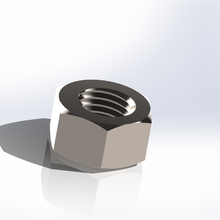 écrou m16 hexagonal diamètre 16 outil vis mécanique DIY Assemblée 3d print model - Mito3D