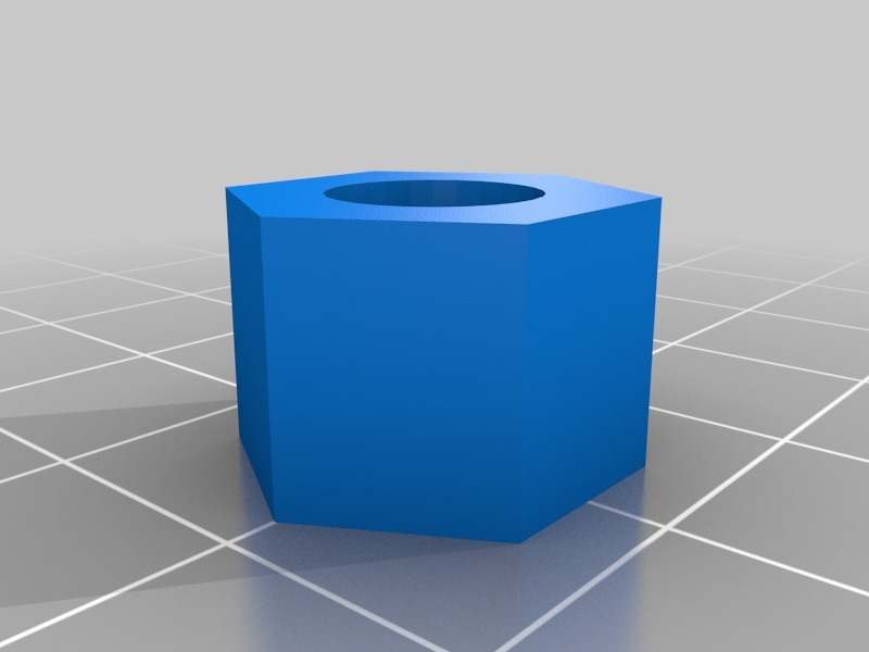 Nuss Puzzle Bolzen Nüsse Rätsel 3D print model - Mito3D