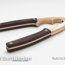 nutcracker ii cnc waterjet home household wood stepcraft oak nut router brass 3d print model - Mito3D
