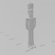 quebra nozes amadeirado Casse avelã Disney arte 3d print model - Mito3D