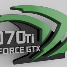 les gpu nvidia soutien gtx1070 ti gadget 1070ti geforce gtx de ordinateur 3d print model - Mito3D