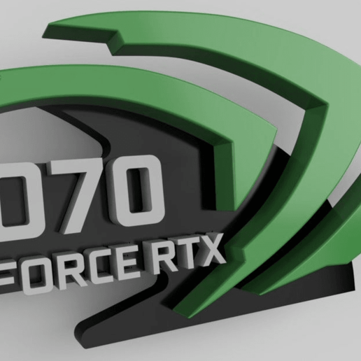 nvidia rtx 2070 gpu suporte gadget geforce suppo de computador 3D print model - Mito3D