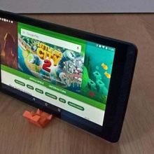 nvidia shield tablet stand gadget nvidiashieldtablet 3d print model - Mito3D