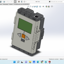 nxt lego mentale CPU 3d print model - Mito3D