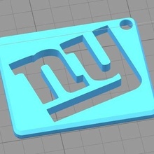 ny york giants fashion accessories 3d print model - Mito3D
