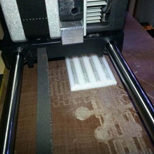 nylon t glase dual estrusione sperimentare 3dprinting Barspin daniel nore noree test topsolid 3d_printing_tests 3d print model - Mito3D