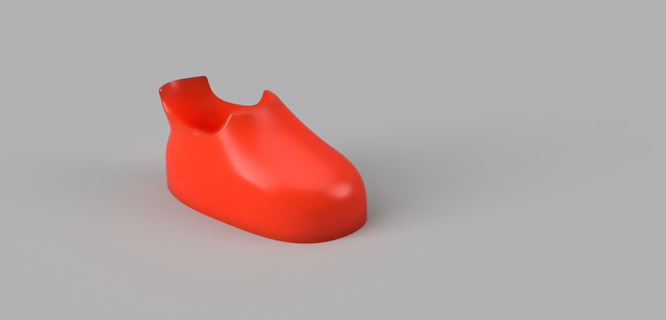 nylon 3d stampato scarpa moda bambino regalo 3d print model - Mito3D