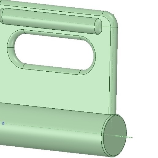 nylon-interne flache Folie slug aba-258-01 3d-drucken verschiedene wind Segelboot mieten Boot Katamaran canvas velum slot nylon hardware Segeln schleichende Takelage schieben Sie yacht mast re-pare Genauigkeit 3D print model - Mito3D