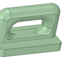 nylon interno plano de slides slug aba91 3d-impressão vários do vento veleiro barco catamarã lona véu slot hardware vela rastejando aparelhamento slide iate mastro re-pare precisão 3d print model - Mito3D