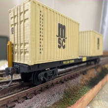 nzr kiwirail uk class container wagon ho scale game vehicles 3d print model - Mito3D