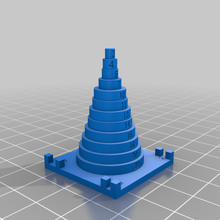o-ring measuring cone tool measurement hand tools 3d print model - Mito3D