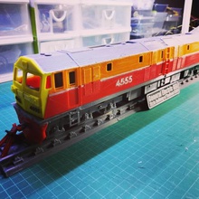 o-scale general electric gea locomotive state railway thailand game vehicles train thai model trains 3d print model - Mito3D