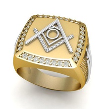 o - letra de el anillo sellar la joyería carta alfabetos singet signetring diamante oro plata platino zbrush letras 3dprintable imprimible cnc joya jewells señores los anillos 3d print model - Mito3D