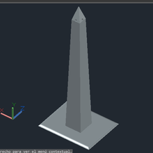 obelisk 3d print model - Mito3D