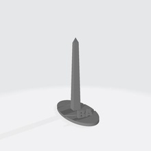 obelisco - argentina, em buenos aires arquitetura de lembranças capital federal larreta macri ff cristina 3d print model - Mito3D