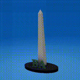obelisco aires caba argentina 3d print model - Mito3D