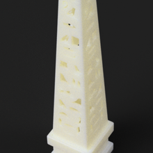 Obelisk Weihrauch Stock Halter Unterstützung Brenner 3d print model - Mito3D