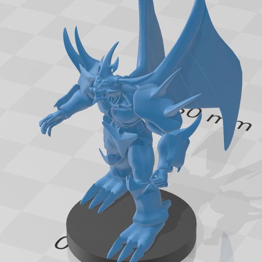 obelisk tormentor yugioh dungeon dice monsters 3D print model - Mito3D