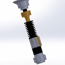 obi wan Kenobi ışın kılıcı 3d print model - Mito3D