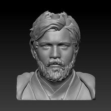 obi wan Kenobi dolma kalem Kulp destek Sanat star savaşlar Jedi Lapicero 3d print model - Mito3D